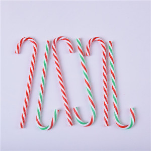 Bastones de Caramelo Acrílicos Kyoyu Rojos y Blancos, Adornos para Árboles de Navidad, Decoraciones Navideñas 6589 - Product Image 1
