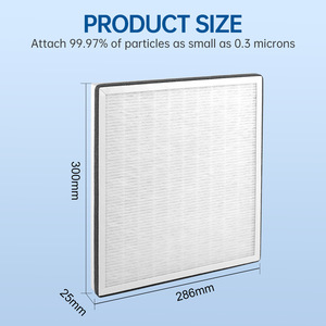 ตลับกรองเครื่องฟอกอากาศเลโวอิท 2 แพ็ค ใช้ได้กับไวทัล 100 100-Rf สำหรับใช้ในบ้าน - Product Image 2