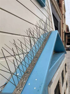 Púas Antipájaros con Base de Acero Inoxidable, Púas Duraderas para Pájaros, Púas para Palomas, Kit de Cercas para Proteger de Aves Pequeñas - Product Image 3