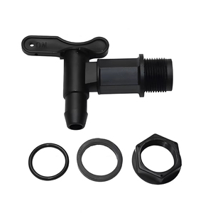 20 robinets de fût de 3/4 po avec joint EPDM, matériaux conformes aux normes FDA, connexion NPT pour fûts en plastique de 1 gallon - Product Image 4