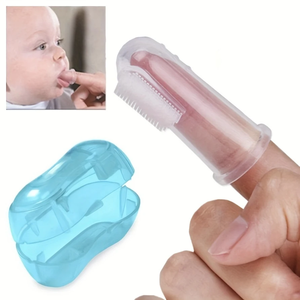 Silikon Soft Infant <span class=keywords><strong>Finger</strong></span> Zahnbürste Babys <span class=keywords><strong>Finger</strong></span> Zahnbürste - Product Image 4
