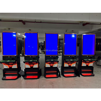 Machine de jeu verticale personnalisée avec écran tactile plat de 43 pouces, en métal, avec système de paiement par jetons ACardes, machine de jeu d'adresse