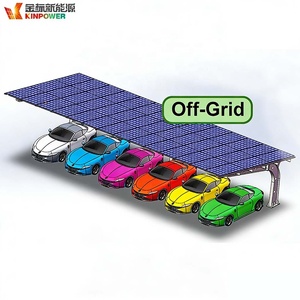 Sistema de Carport Solar para el Hogar de 24.78KW, Independiente de la Red Eléctrica - Product Image 4