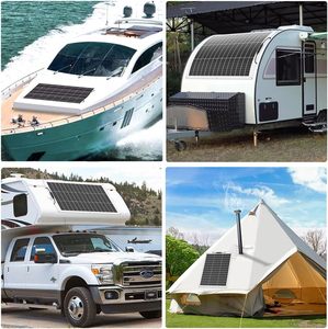 ชุดแผงโซลาร์เซลล์แบบยืดหยุ่น 600W สำหรับยานพาหนะเคลื่อนที่ รถบ้าน เรือ ยอชท์ - Product Image 5