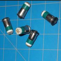 Ampoule LED à base de flange miniature T1 3/4, 6 puces, DC24V/28V, verte, ampoule LED miniature à flange, ampoule de remplacement, ampoule de signalisation