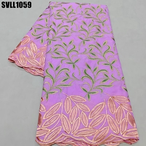 Mới nhất duyên dáng mềm chất lượng cao giá bán buôn 100% bông vải ren - Product Image 1