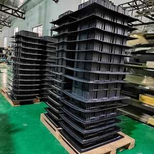 Plateau antistatique ESD en PS, conteneur en plastique recyclable pour l'électronique, les appareils optiques, l'emballage de circuits imprimés - Product Image 4