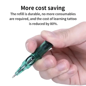 Cartouches de <span class=keywords><strong>tatouage</strong></span> à pointe ronde de haute qualité, 20 pièces/lot, pour débutants, pratique, <span class=keywords><strong>dessin</strong></span> à l'encre, cartouches en acier inoxydable, <span class=keywords><strong>aiguille</strong></span> de <span class=keywords><strong>tatouage</strong></span> - Product Image 6