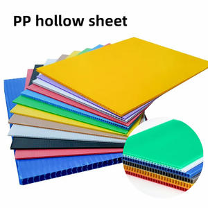 Foglio di Plastica Corrugata in Polipropilene Bianco Pieghevole 2mm-10mm per Pubblicità Servizi di Taglio e Stampa Personalizzati - Product Image 1