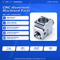 Boîtier en aluminium CNC personnalisé, léger, brossé, haute tolérance, usinage 5 axes pour drone de course FPV