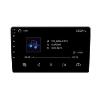 Autoradio universel 2 Din de 9 pouces avec écran tactile sans fil CarPlay Android Auto IPS Radio Carplay sous licence
