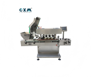 High Speed Electric Automatic <b>Screw</b> Capping Machine for Food Grade Plastic Bottles 40-180 Bottles Per Minute 1 Year Warranty - Product Image 1