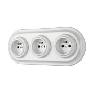 Vevor — prise de courant murale en porcelaine française, rétro, vintage, céramique, alimentation électrique, France, <span class=keywords><strong>pologne</strong></span>, république tchèque - Product Image 5