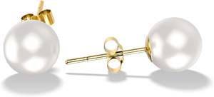 Amy Annette 14 Ayar Altın Kaplama Pirinç Çerçeveli Doğal Taş Çiçek Desenli Küpe Trend Kadınlar İçin Yıldönümü Hediyesi - Product Image 4