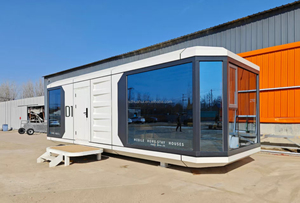 Casa Capsula Modulare, Ufficio Prefabbricato in Container, Modulo Spaziale Traspirante a Basso Costo Direttamente dalla Fabbrica - Product Image 4