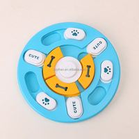 Jouets sonores éducatifs pour chiens, gamelle interactive anti-étouffement pour l'alimentation lente, jouets de puzzle interactifs pour chiens