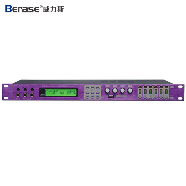 DSP Pre-Effects Professional Karaoke Digital Sound Processor Amplifier Audio Mixer DJ Reverb Effect Equipment