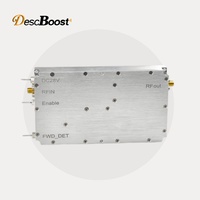 Module amplificateur de puissance RF 50W 3300-6000MHz, large bande de fréquences, gain élevé, amélioration du signal RF, OEM ODM