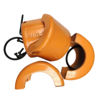 Acier au carbone traité par oxydation, rigide et durable 45 # Accouplement de chaîne à rouleaux KC, directement de l'usine