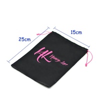 Sacs à poussière pour chaussures, sacs à cordon en satin pour extensions capillaires, fabrication en gros avec logo personnalisé
