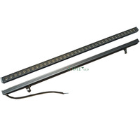 Lampes murales linéaires LED modernes en aluminium flexibles de 15,7'' 23,6'' 39,3'', étanches, pour jardin