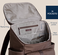 Sac à dos à langer personnalisé de qualité supérieure pour bébé et maman avec sangles pour poussette