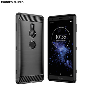 Coque de téléphone portable TPU souple antichoc en fibre de carbone pour <span class=keywords><strong>Sony</strong></span> <span class=keywords><strong>Xperia</strong></span> <span class=keywords><strong>XZ2</strong></span> - Product Image 4