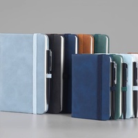 Premium Qualität A5 Jahr Planer Notebook Mini Pocket Tagebuch Notizblock Elastic Band Ribbon Innen blätter Faden Nähen Bindung