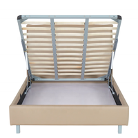 Set Perabot Kamar Tidur, Rangka Tempat Tidur Ukuran Double dengan Penyimpanan, Tempat Tidur Pintar, Rangka Tempat Tidur Bayi