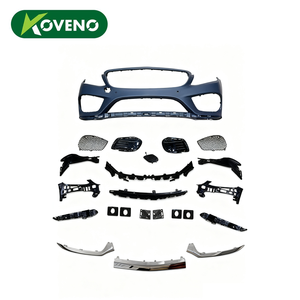 Pour <span class=keywords><strong>Mercedes</strong></span> classe <span class=keywords><strong>C</strong></span> W205 2014-<span class=keywords><strong>2018</strong></span> remplacement d'assemblage de pare-chocs avant apprêté qualité OEM - Product Image 1