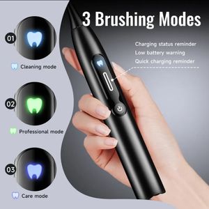 Venta caliente Ipx7 impermeable sónico cepillo de dientes eléctrico recargable ultrasónico vibrador cepillo de dientes eléctrico - Product Image 2