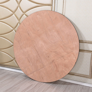 Tùy chỉnh khách sạn tổ Dạ tiệc gấp bảng 1.2m 1.4m 1.5m 1.6m 1.8m 2.0M PVC bàn tròn, rắn gỗ họp bàn đám cưới - Product Image 6