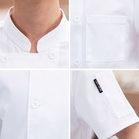 Uniformes personnalisés avec logo pour serveurs d'hôtel, restaurants, bars, design de vêtements de cuisine, veste de chef