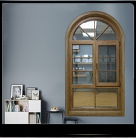 Meilleure vente Pause aluminium insonorisé bois Alu-Clad Tilt Turn Window