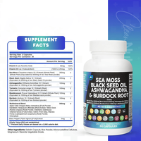Capsules de multivitamines naturelles, 60 unités, durée de conservation de 24 mois, étiquette privée OEM pour hommes et femmes en bonne santé