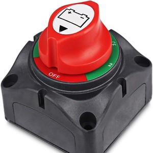 Interrupteur de déconnexion de batterie automobile 12V-48V, trois positions, coupure moteur pour bateau, camping-car, contrôle de puissance - Product Image 3
