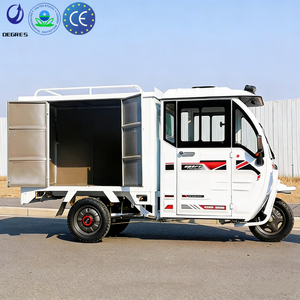 <span class=keywords><strong>Tricycle</strong></span> électrique de livraison à moteur différentiel 1000W, 3 roues, cabine fermée, 48V/60V/72V - Product Image 2