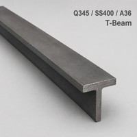Profilé en T en acier Q345 laminé à chaud pour la construction de ponts