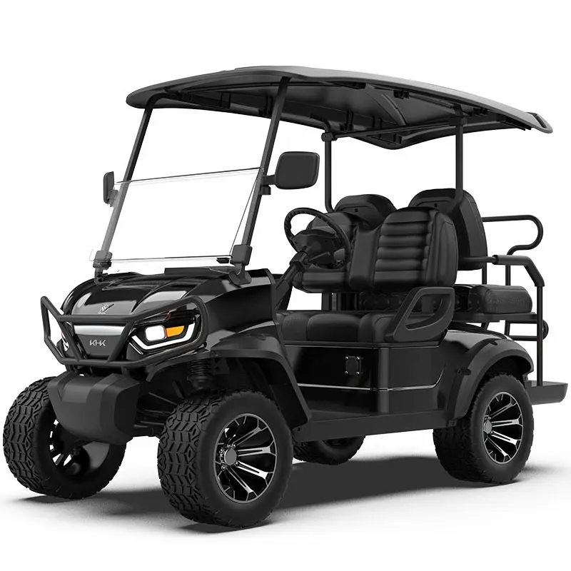 Companies Rear End Hunting Buggy 4 Wheel Dsic Brake 4 Passenger Upgrades Electric Golf Cart