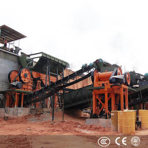 Small Scale Aggregates Production Line Plant 50 Tons Hour Crushing Screening <b>Machine</b> Complete Limestone Granite High Motor PLC - Product Image 3