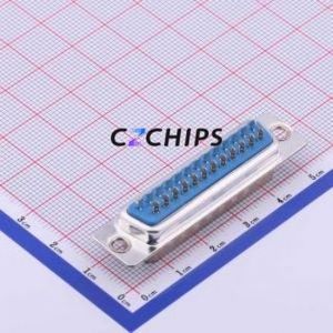 DS1033-25MUNSiSS D-Sub/VGA Connector Connector ( Connector Type: Standard D-Sub )( Gender: Male )( Total Number of PINs: 25P ) - Product Image 2