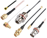 Kabel Antena Jumper RF RG178 RG316 50Ohm Low Loss High Performance SMA Coaxial Cable Assembly