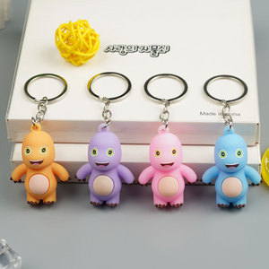 Llavero de PVC de dibujos animados Mini Dragón Leche, Colgante de Muñeco 3D, Adorno para Bolso, Regalo, Caja Sorpresa, Venta al por Mayor - Product Image 2