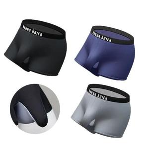 ชุดชั้นในกีฬาผู้ชายแบนนา ไบเออร์ชุด 3 ชิ้นผ้าสแปนเด็กซ์ระบายอากาศได้ดีกระเป๋าคู่ผ้าถักใส่สบายขนาดใหญ่ - Product Image 1