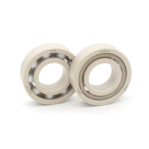 Fabricant de Dongguan fournit directement des roulements à billes à gorge profonde en plastique PEEK 6004, billes en céramique 20*42*12, production en gros - Product Image 2