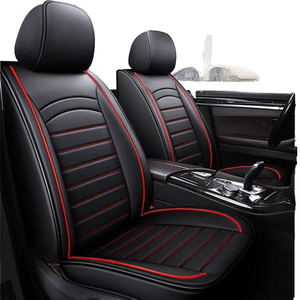 Four Seasons Luxury CX-5 <strong>Mini</strong> Car <strong>Seat</strong> <strong>Covers</strong> Full Set Universal Ice Silk PU Leather Lumbar Cushion Headrest Pillow Interior - Product Image 4