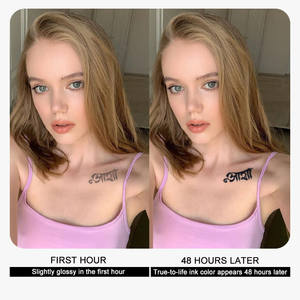 <span class=keywords><strong>Tatouage</strong></span> semi-permanent miniature de style unisexe <span class=keywords><strong>Jaguar</strong></span> éphémère, <span class=keywords><strong>tatouage</strong></span> personnalisé pour couples amoureux, designs amusants, longue durée, 15 jours - Product Image 4