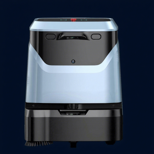 Multifunctional Commercial Floor Cleaner Robot Auto Charge Automatic Dirt Disposal Hard Floor Carpet IoT Remote Control Low