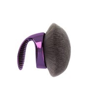 Best-seller Pinceau pour timbre à poudre libre à tête de champignon végétalien pour visage et corps Pinceau multifonctionnel pour poudre de cou
