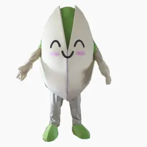 Green Pistachio nut mascot costumes/mascot/cosplay costume
